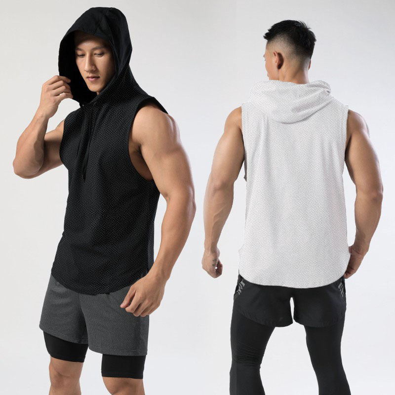 Urban Streetwear Brand - Cor sólida marca nova regata masculina