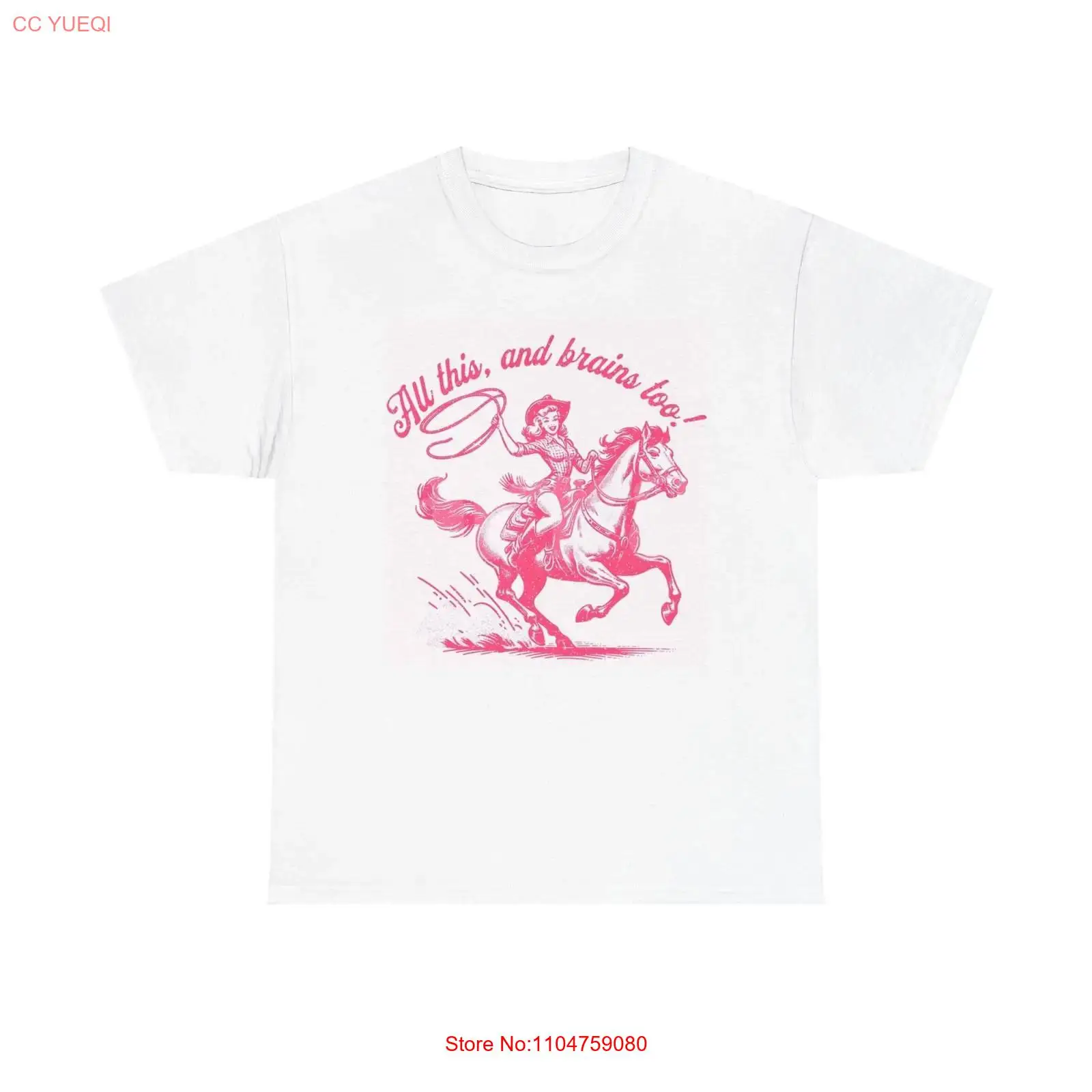 Streetwear Brand Designer - Camiseta feminina de algodão All This