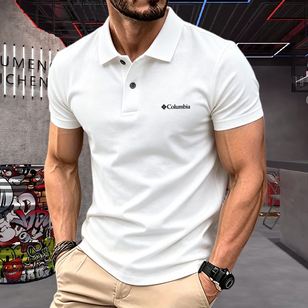 Urban Streetwear Brand - Camisa Polo Masculina de Manga Curta
