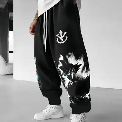 Streetwear Brand Hats - Calças Jogger 3D Dragon Ball Goku