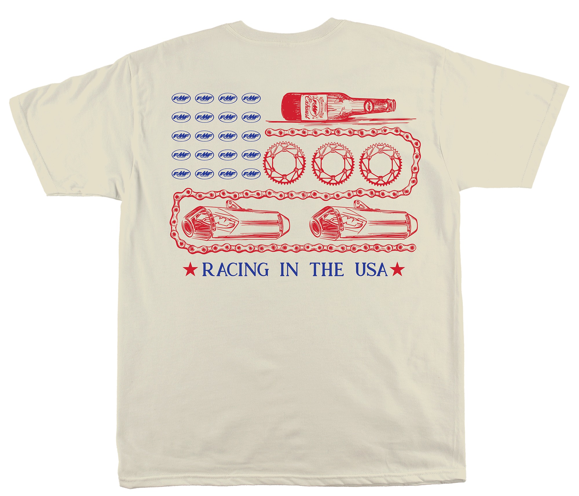 Top Streetwear Brand Usa - RACING IN THE USA, camiseta gráfica