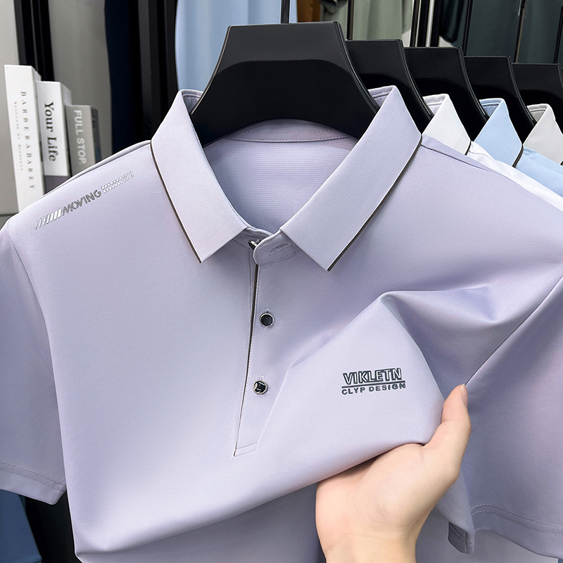 Urban Streetwear Brand - Camisa polo masculina de manga curta,