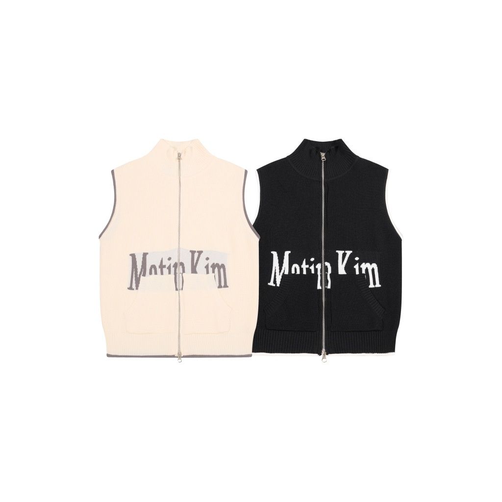 Streetwear Brand Niche - Colete de malha unissex da marca