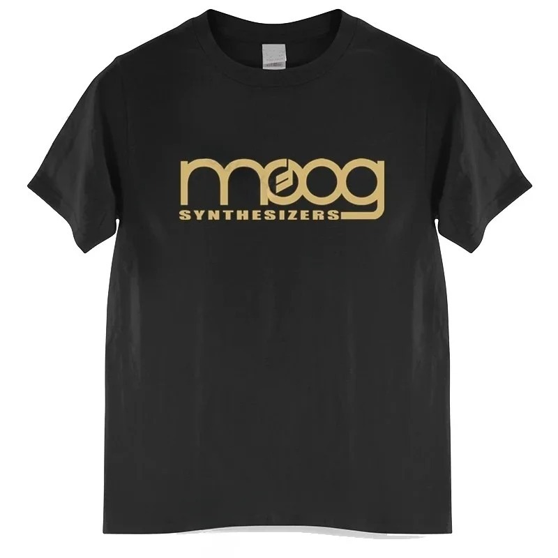 Streetwear Brand Tees - Camiseta preta de algodão estampada para