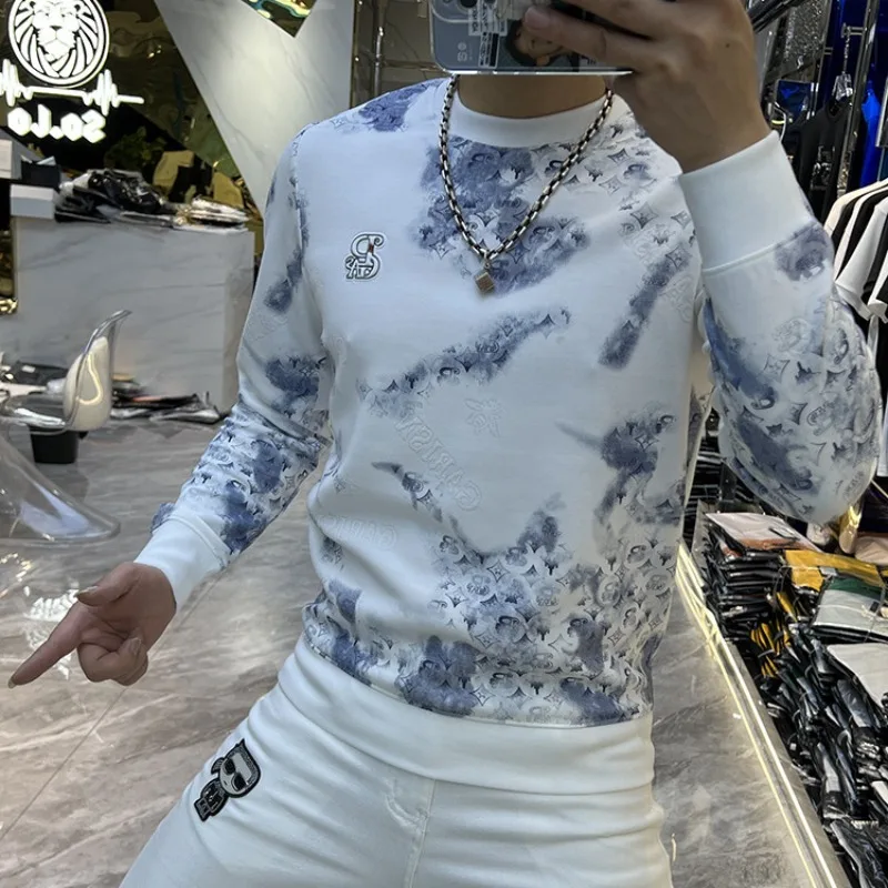 Streetwear Brand Aesthetic - Harajuku Moda Masculina Camisolas De Luxo,