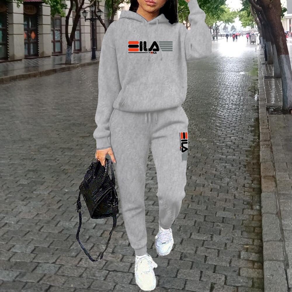 Streetwear Brand Aesthetic - Roupas Femininas de Outono Inverno, Conjuntos