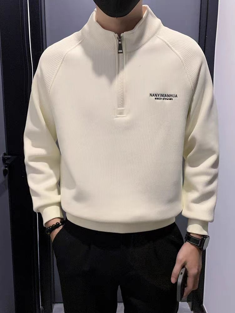 Streetwear Brand Aesthetic - Moletom quente forrado de lã para
