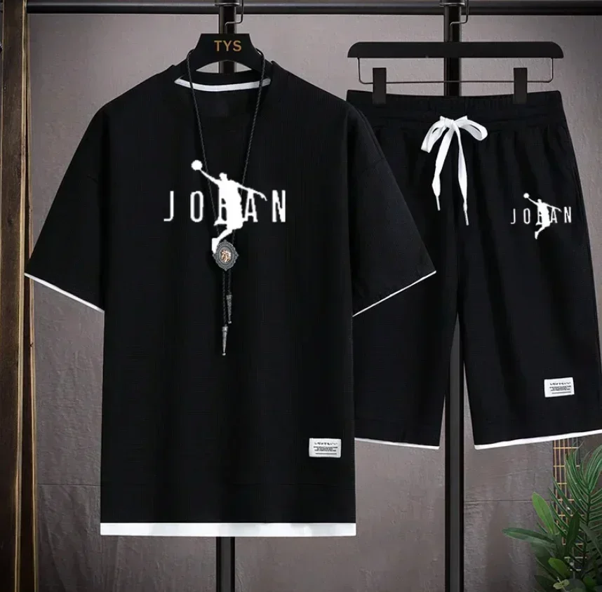 Streetwear Brand Designer - Conjunto Masculino de Verão 2026: Camiseta