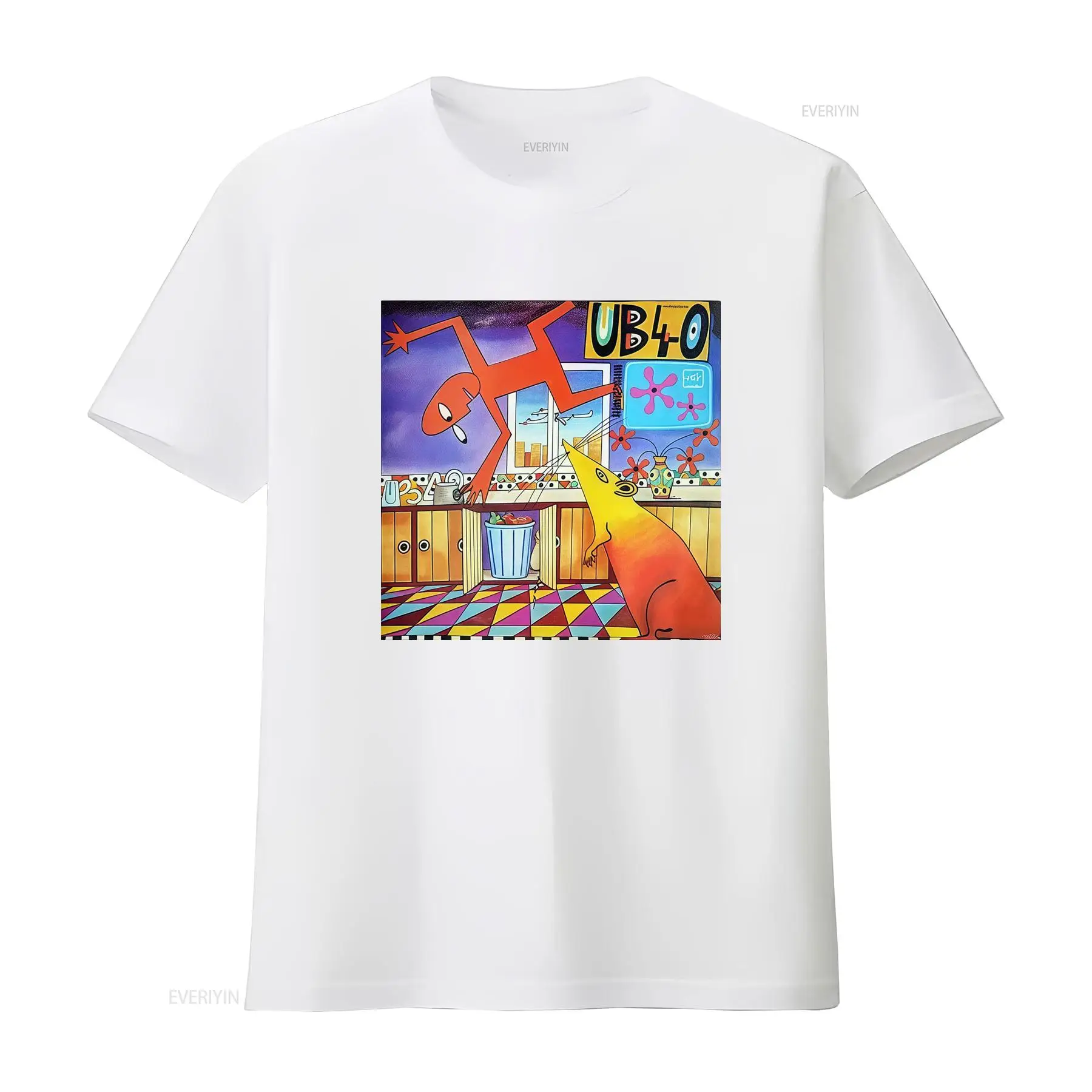 Camiseta UB40 Rat In The Kitch - Streetwear Brand From China avaliação e preço