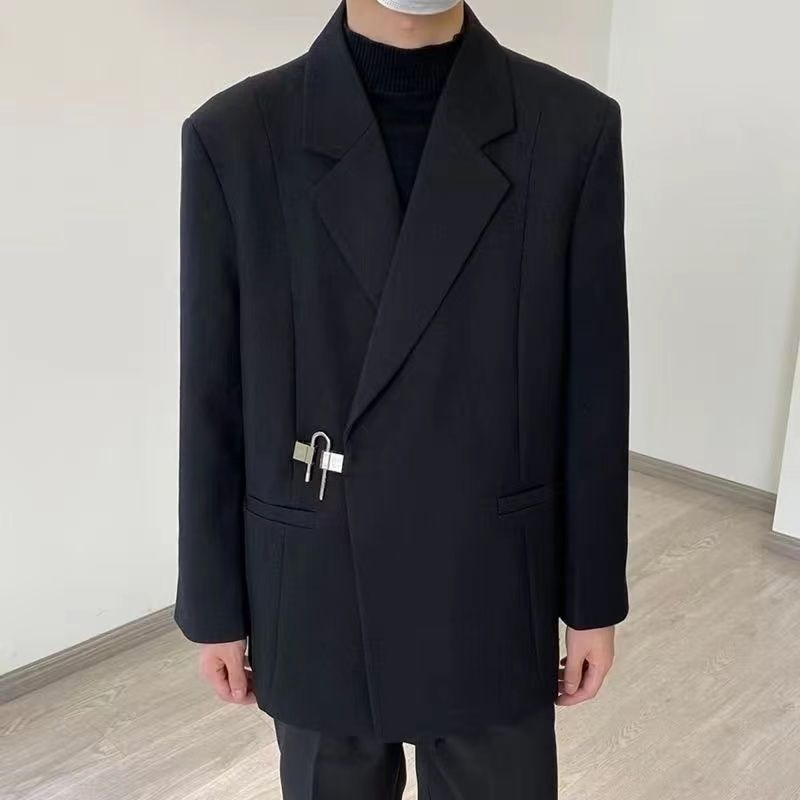 Conjunto de Blazer Casual Bran - Streetwear Brand Aesthetic avaliação e preço