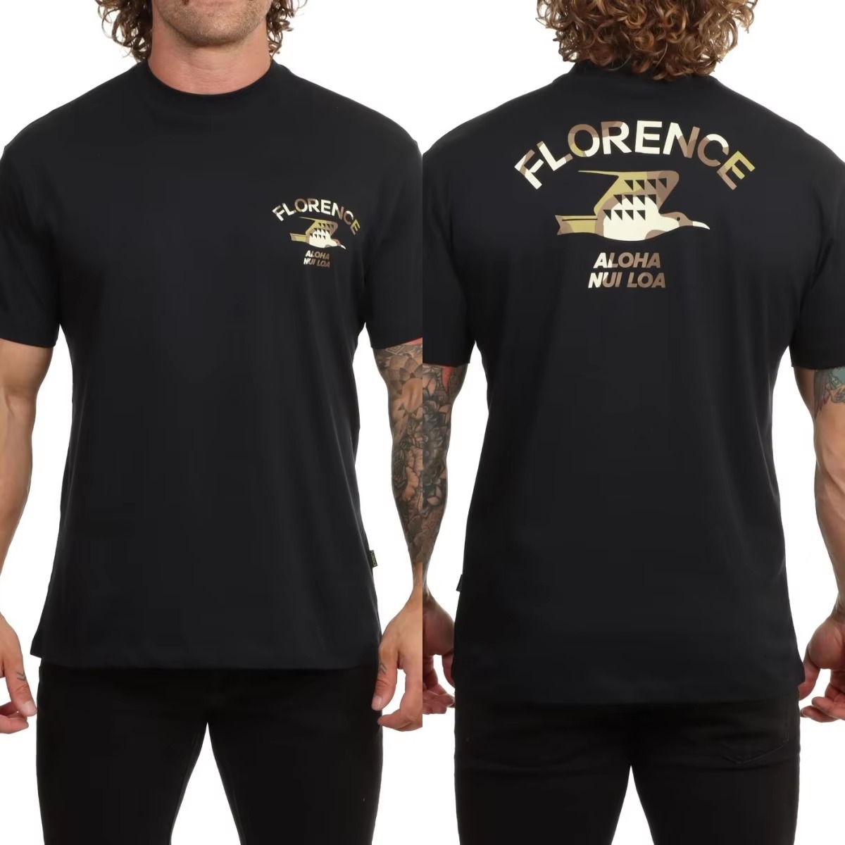 Camiseta Gráfica da Marca Flor - Streetwear Outdoor Brand avaliação e preço