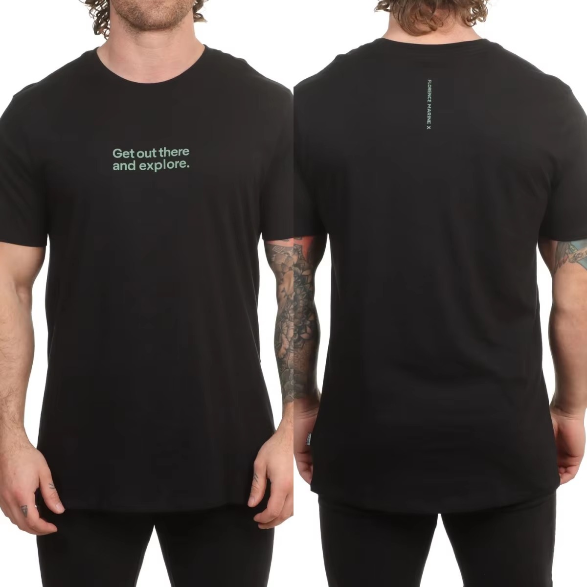Camiseta Gráfica da Marca Flor - Streetwear Outdoor Brand avaliação e preço