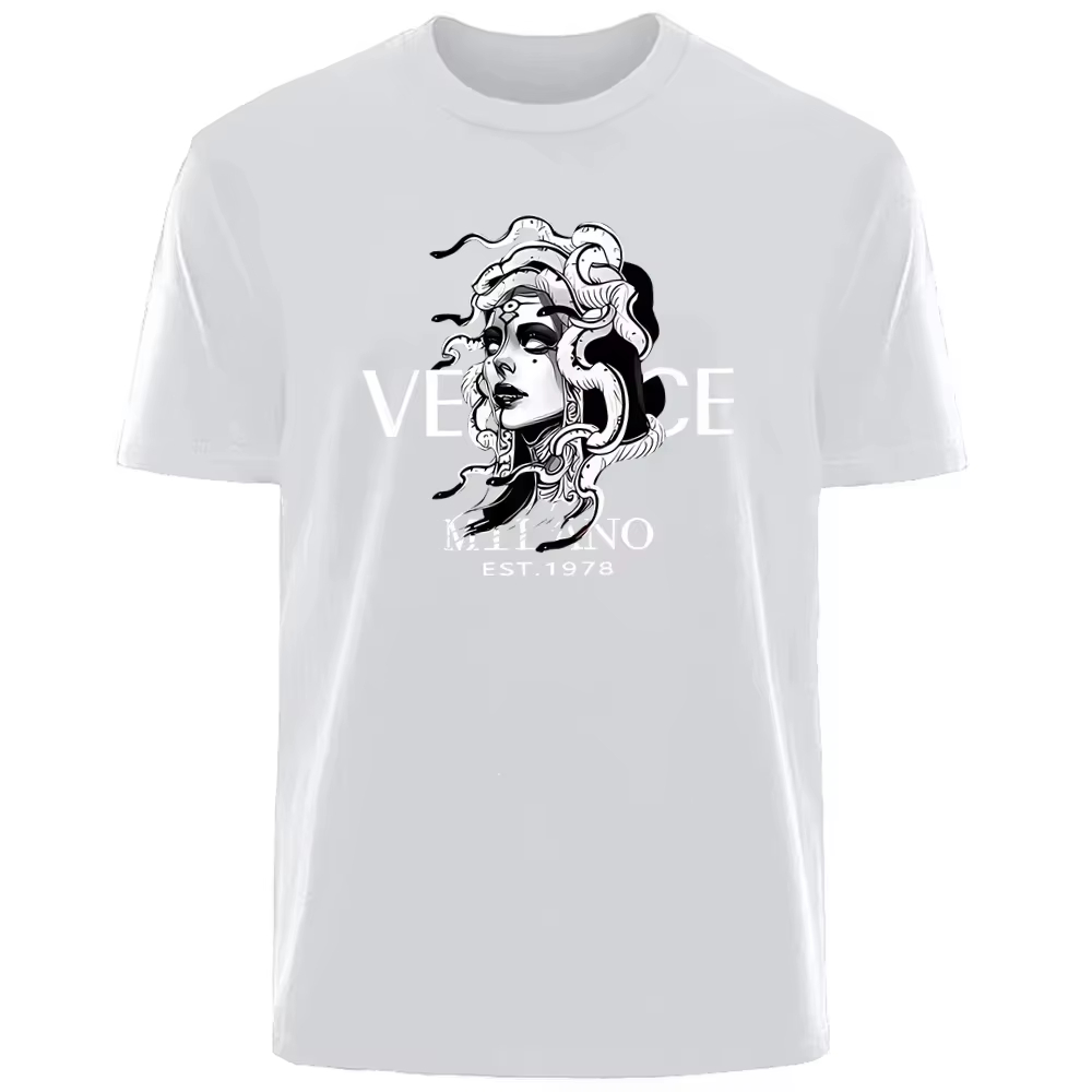 Camiseta Clássica de Algodão c - Streetwear Brand Aesthetic avaliação e preço