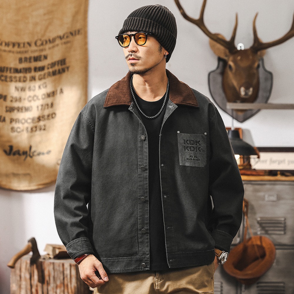 Uma nova jaqueta masculina cur - Streetwear Brand From China avaliação e preço