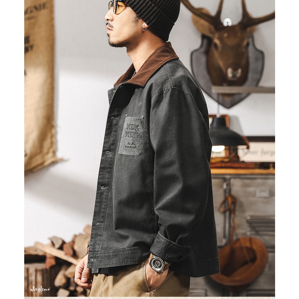 Uma nova jaqueta masculina cur - Streetwear Brand From China avaliação e preço