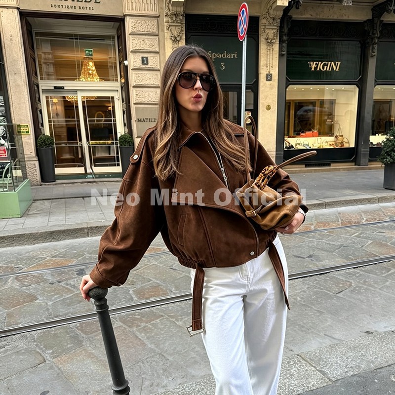 Jaqueta Feminina Oversized de  - Streetwear Brand Designer avaliação e preço