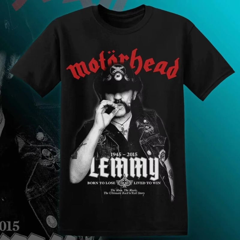 Camiseta MOTÖRHEAD LEMMY para  - Streetwear Clothing Brands avaliação e preço