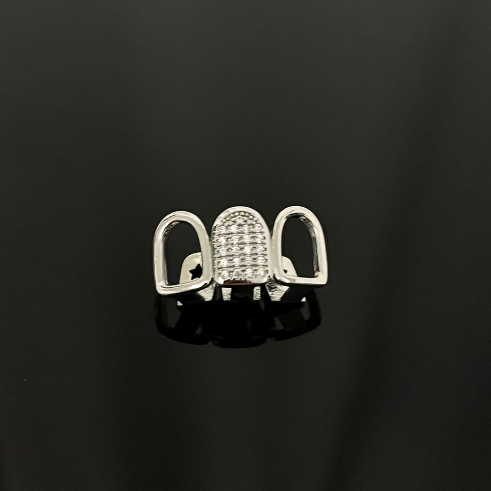 Youngx hip hop três oco zircão - Streetwear Brand Hats avaliação e preço
