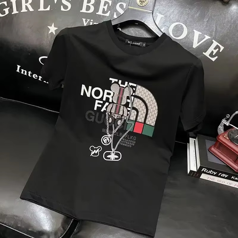 Camiseta masculina de luxo com - Streetwear Clothing Brands avaliação e preço