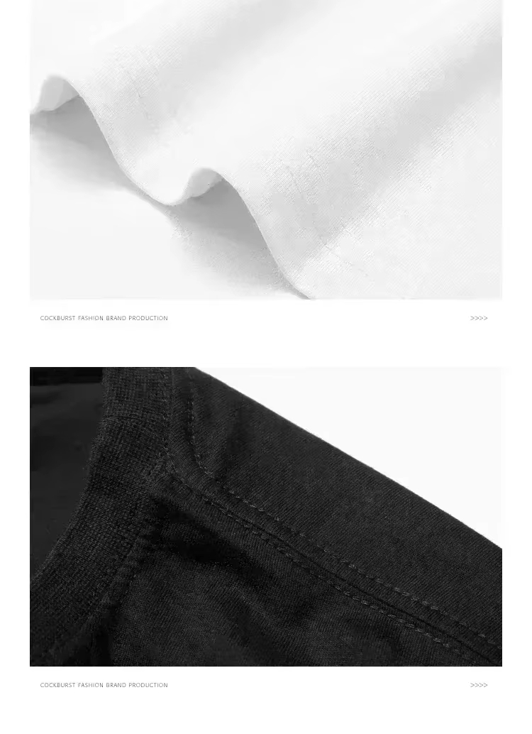 Camiseta masculina de luxo com - Streetwear Clothing Brands avaliação e preço