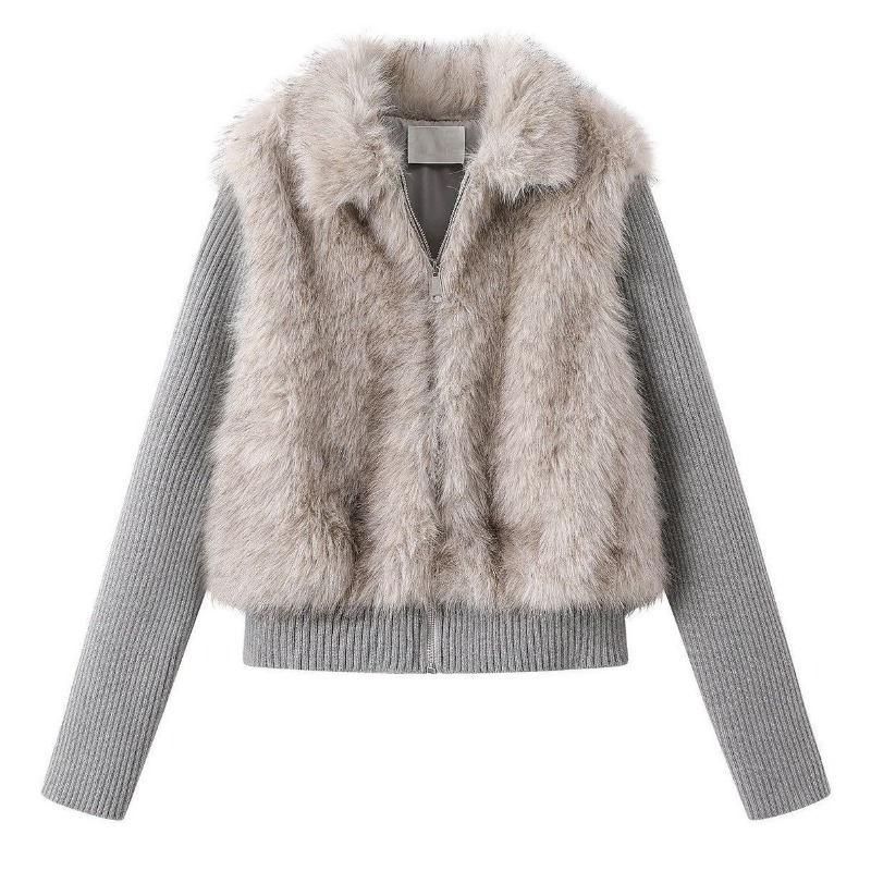 Jaqueta de inverno com imitaçã - Streetwear Clothing Brands avaliação e preço