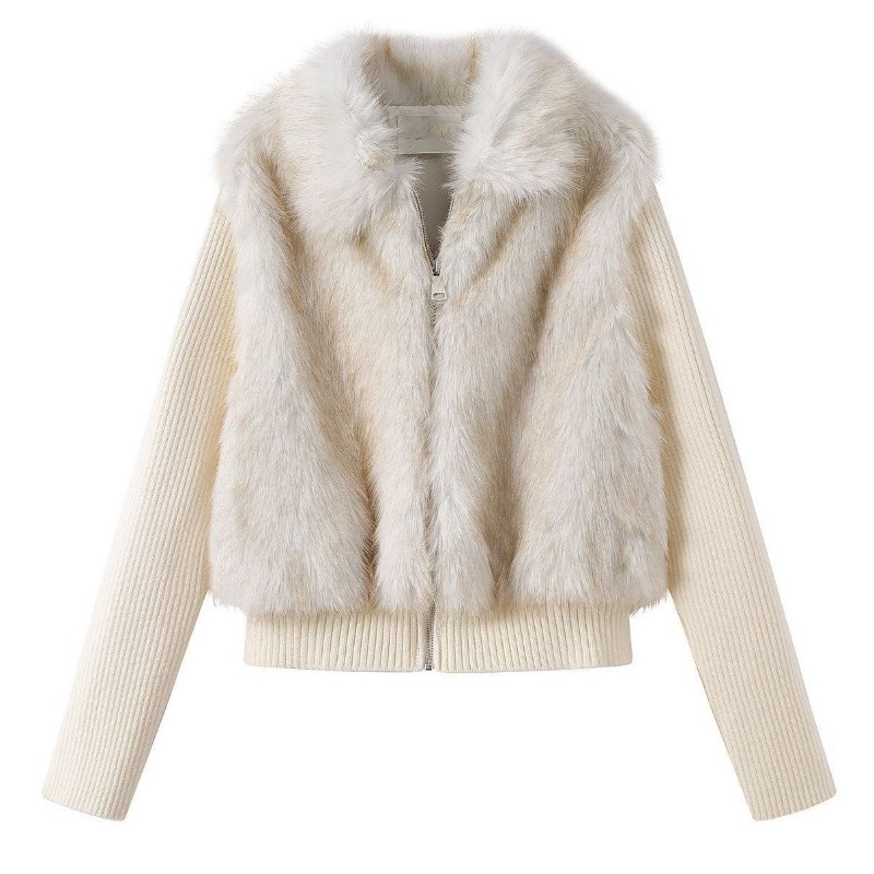 Jaqueta de inverno com imitaçã - Streetwear Clothing Brands avaliação e preço