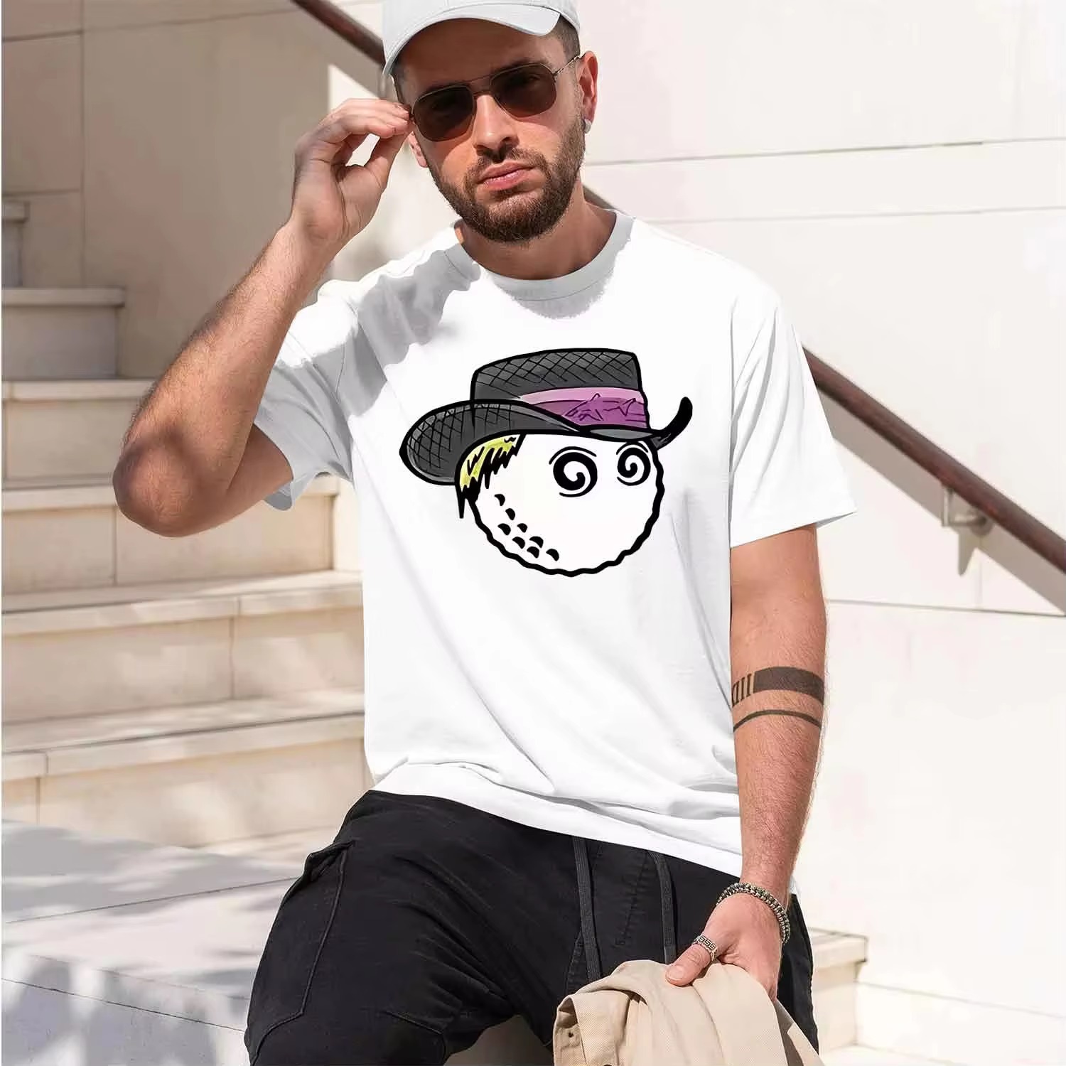 Camiseta Unissex Moderna com E - Streetwear Brand From China avaliação e preço
